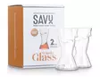 SAVU GLASS DUO viskilasit 2 kpl - Muut käyttöesineet - SAVUDUO - 3