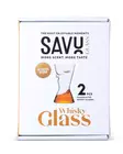 SAVU GLASS DUO viskilasit 2 kpl - Muut käyttöesineet - SAVUDUO - 1