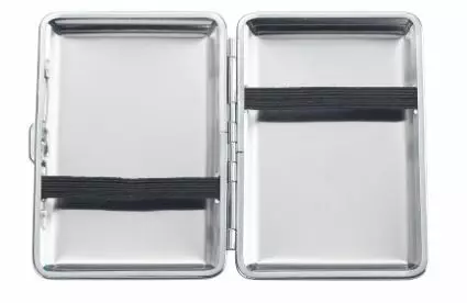 Savukerasia Punaraita 65x90mm - Korttikotelot ja rasiat - Z130-KP - 2