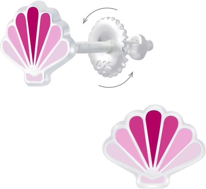 Y6960P - Hopeiset korvakorut - Y6960P - 1