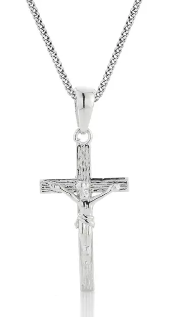 Rippiristi panssariketjussa, hopeaa C10039KR - Rippiristi hopea - C10039KR - 2