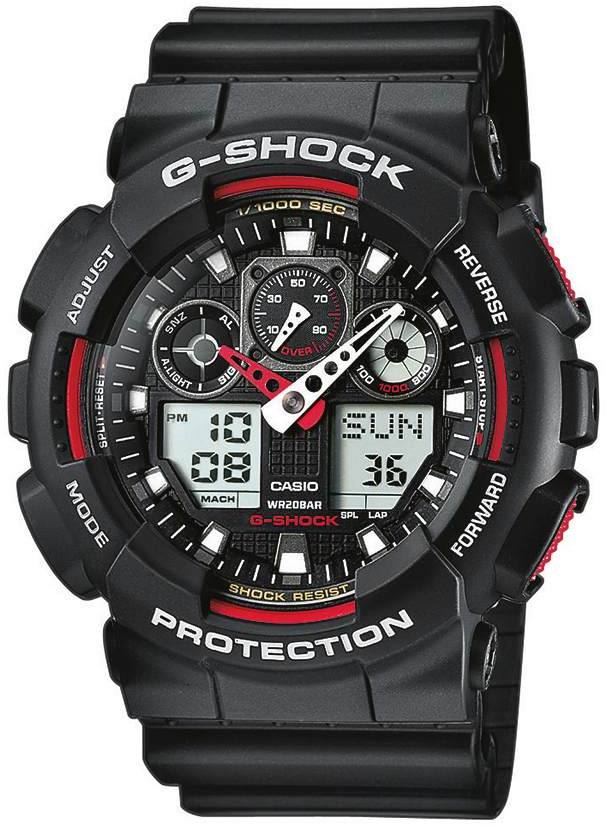 Casio G-Shock rannekello GA-100-1A4ER - Casio G-Shock - GA-100-1A4ER - 1
