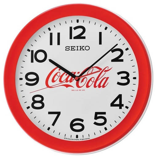 Seiko Coca-Cola sein=C3=A4kello QXA922R - Seinäkellot - QXA922R - 1
