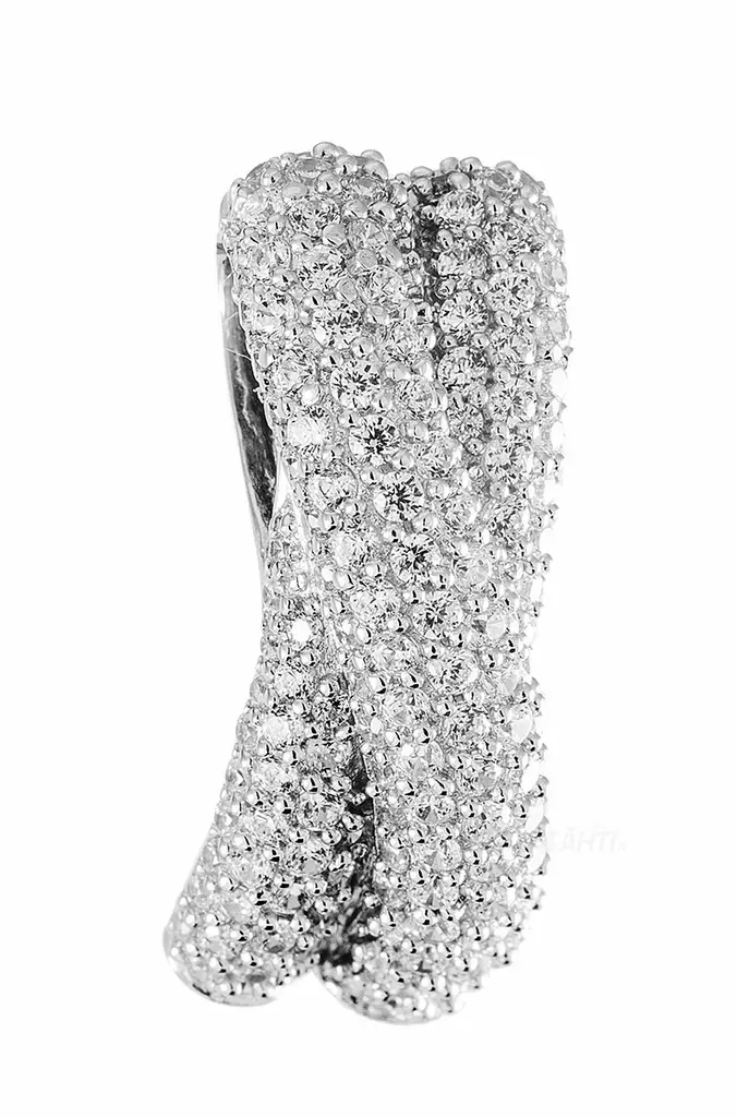 N=C3=A4ytt=C3=A4v=C3=A4 hopeariipus zirkoneilla C70462R - Hopeiset riipukset - C70462R - 1