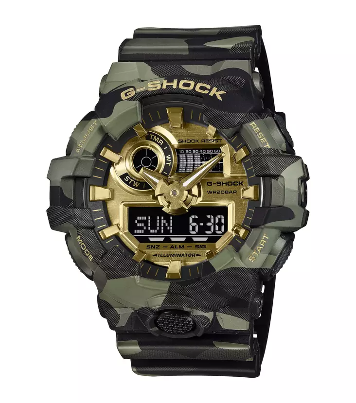 Casio G-Shock rannekello GA-700CMG-3AER - Casio G-Shock - GA-700CMG-3AER - 1