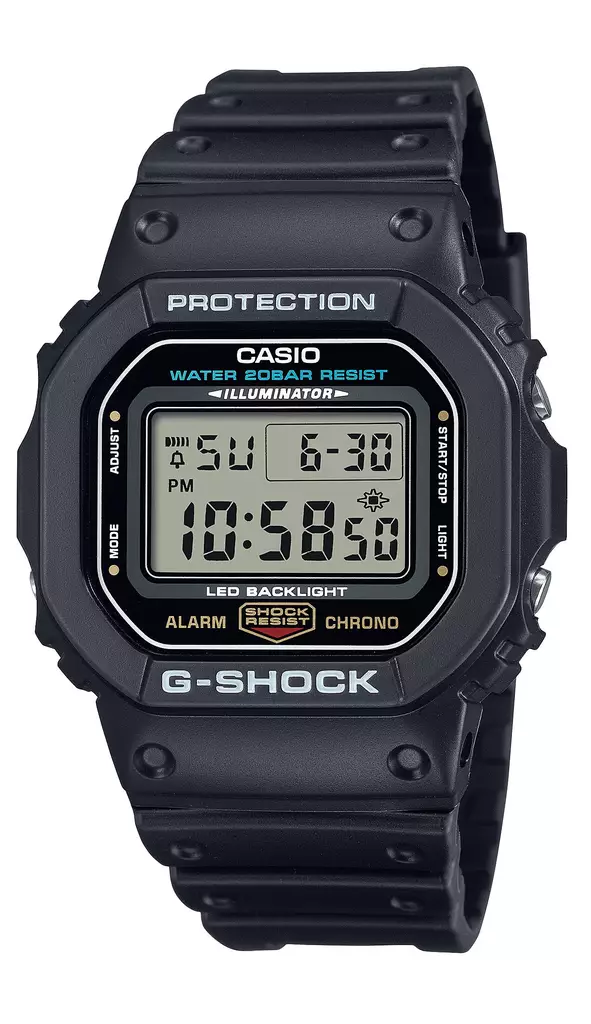 Casio G-Shock rannekello - Casio miesten rannekellot - DW-5600UE-1ER - 1