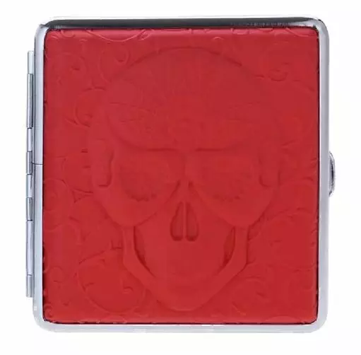 Savukerasia Skull Punainen - Korttikotelot ja rasiat - ZB588R - 1