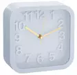 Herätyskello 3D 13x13cm Vaaleansininen - Herätyskellot - Z916S - 1