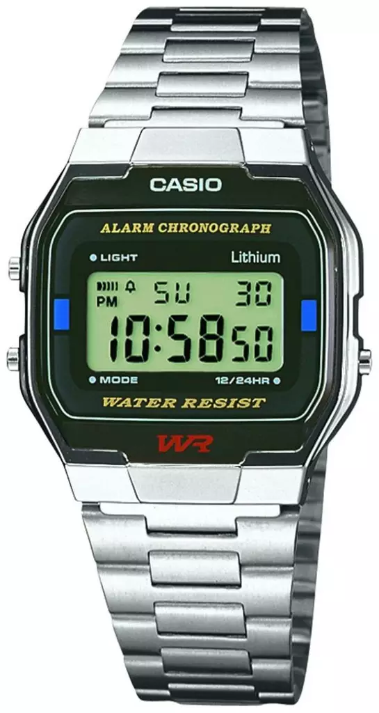 Casio Retro A163WA-1QES - Casio miesten rannekellot - A163WA-1QES - 1