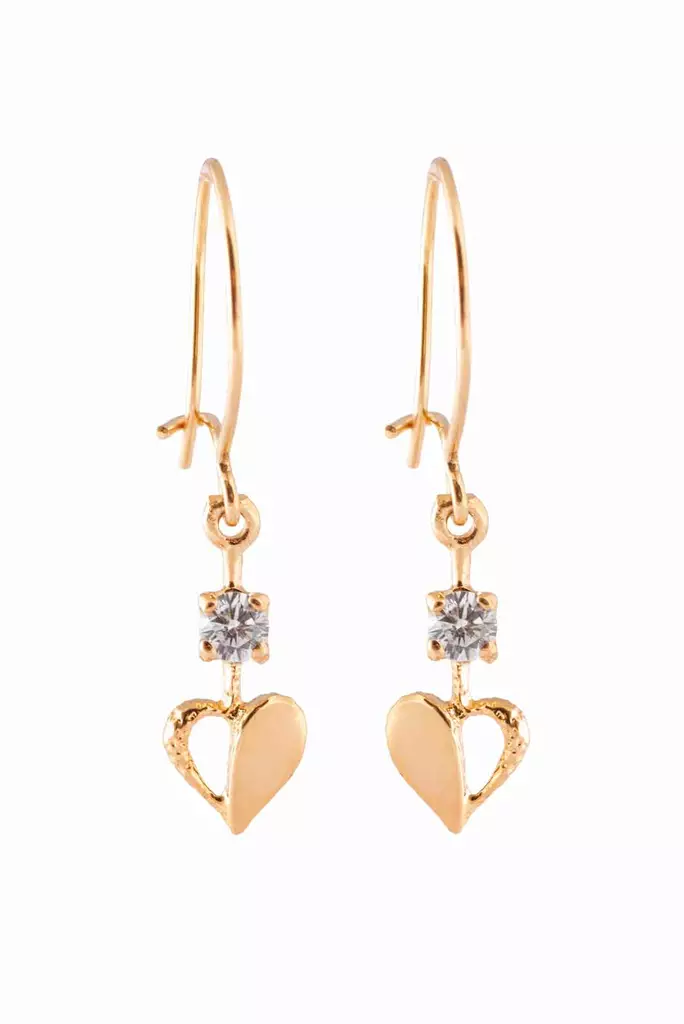 Kultaiset korvakorut TK761K-kirkas - Kultaiset korvakorut - TK761K-KIRKAS - 1