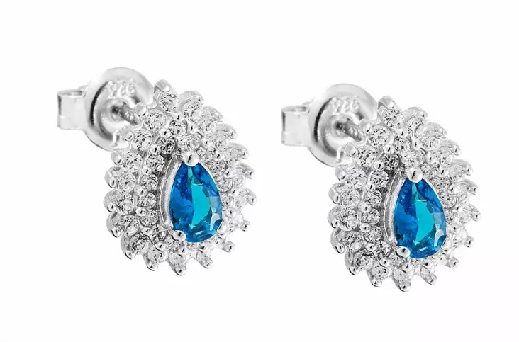 korvakorut C70448KS - Hopeiset korvakorut - C70448KS - 1