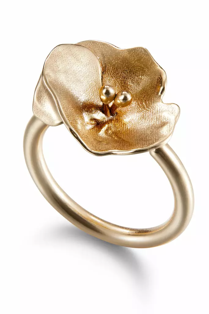 Kalevala Koru Kesäyön ruusu pronssinen sormus 34100700 - Kesäyön ruusu - 341000700S - 1