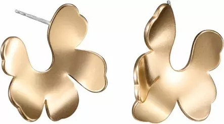 Kalevala x Marimekko Unikko pronssiset korvakorut, pienet - Kalevala x Marimekko Unikko - 361001200T - 1