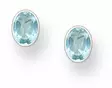 Hopeakorvakorut Cheryl Aito Sky Blue Topaz IN7672BT - Hopeiset korvakorut - IN7672BT - 1
