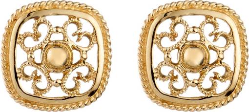 Kalevala koru keltakultaiset Filigraanikorvakorut - Kultaiset korvakorut - 1607553T - 1