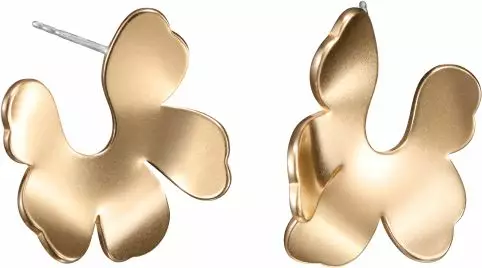 Kalevala x Marimekko Unikko pronssiset korvakorut, pienet - Kalevala x Marimekko Unikko - 361001200T - 1