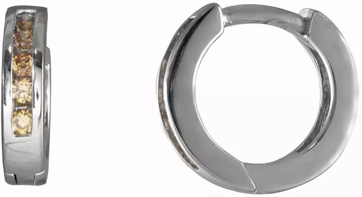 Korvarengas Savukvartsi cz 12x2,5mm CKK201RU - Hopeiset korvakorut - CKK201RU - 1