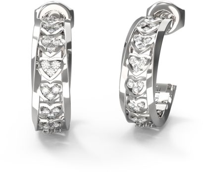 Guess Mon Amour korvakorut - Teräksiset korvakorut - JUBE04603JWRHT-U - 1