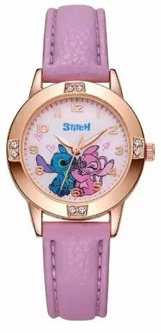 Stich rannekello violetti - Tyttöjen rannekellot - D1130-V - 1