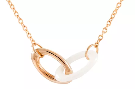 Kaulakoru ovaalilenkit - Super outlet - kaulakorut ja riipukset - ST16008W - 1