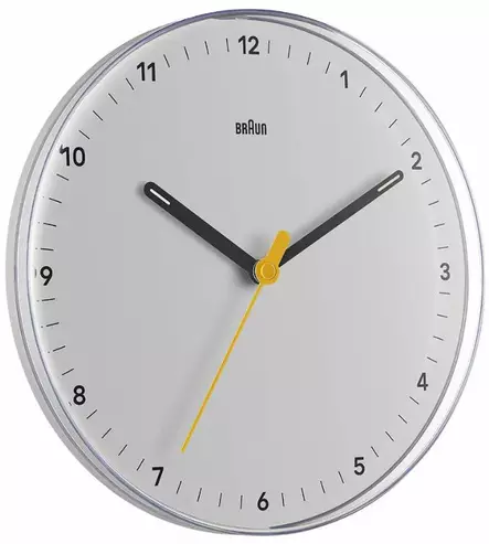 Braun seinäkello BC26W viisto - Seinäkellot - BC26W - 2