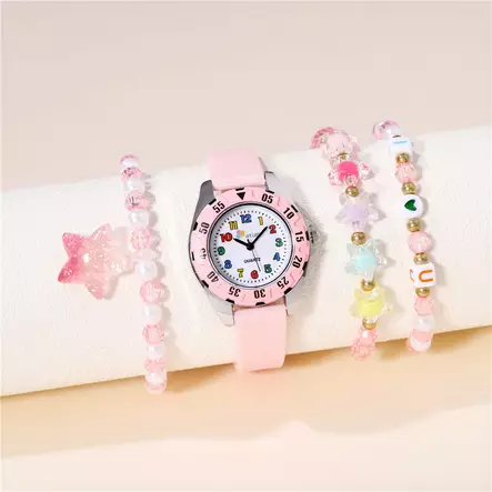 Pinkki rannekello - korusetti - Korusetit - G865W - 1