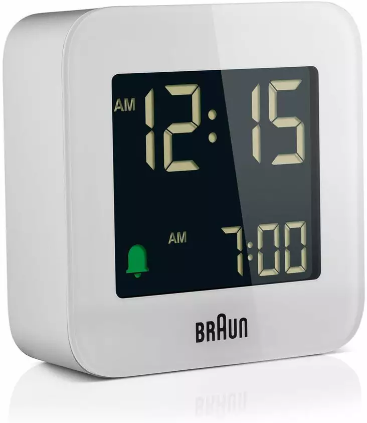 Braun matkaher=C3=A4tyskello BC08W - Herätyskellot - BC08W - 1