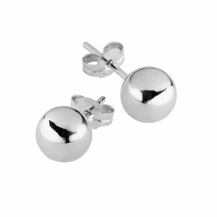 Korvanapit valkokultaa - Kultaiset korvakorut - 100231W - 1