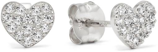 Korvakorut Syd=C3=A4n Zirkoneilla Valkokulta Tappi - Kultaiset korvakorut - K-E36962ZW - 1