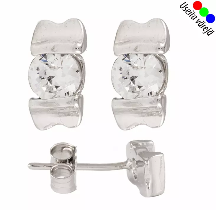 Korvakorut, hopea - Super outlet - korvakorut - JSS6702W - 1