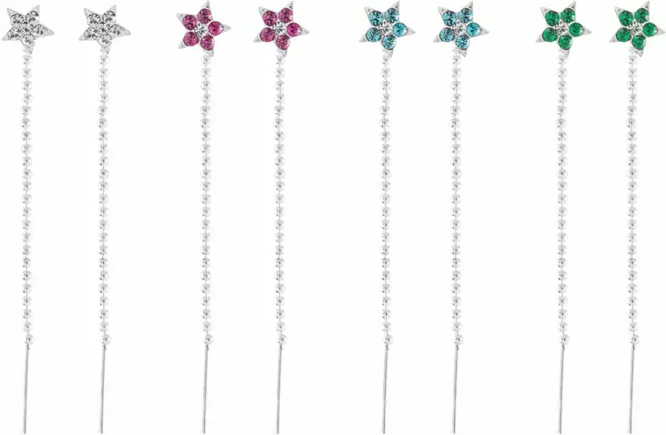 L=C3=A4pivedett=C3=A4v=C3=A4t Korvakorut T=C3=A4hti D22 - Hopeiset korvakorut - D22W - 2