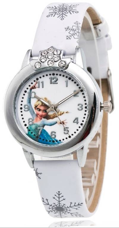 J=C3=A4=C3=A4prinsessa rannekello valkoinen - Tyttöjen rannekellot - D1128-W - 1
