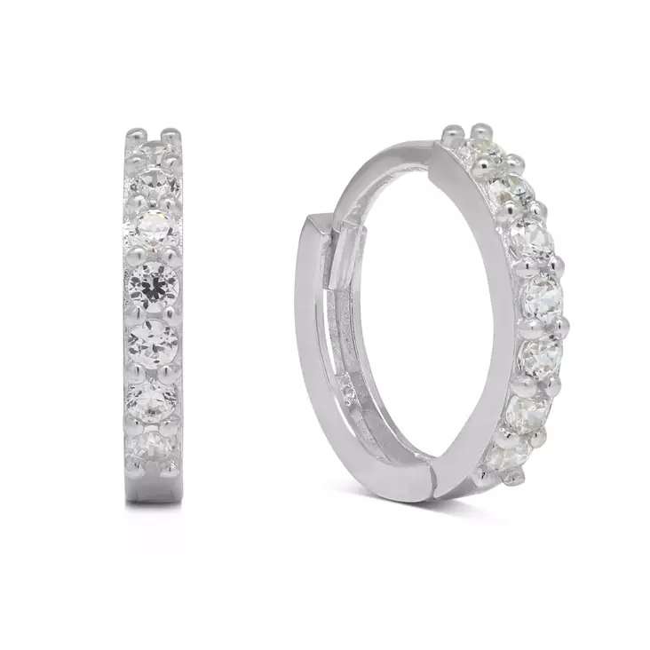 Korvarengas tappi zirkonein 10mm - Kultaiset korvakorut - 6-E45578ZW - 1