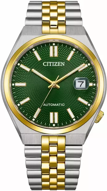 CITIZEN AUTO TSUYOSA 60 VIHREÄ - Miesten rannekellot - NK0024-54X - 1