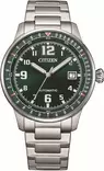 Citizen automaatti military vihreä - Miesten rannekellot - NJ0190-51X - 1