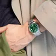 Citizen automaatti Tsuyosa 37 vihreä fiiliskuva ranteessa - Citizen miesten rannekellot - NJ0200-50X - 3
