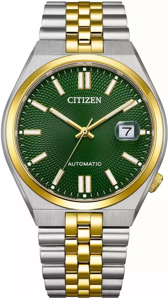 CITIZEN AUTO TSUYOSA 60 VIHREÄ - Miesten rannekellot - NK0024-54X - 1