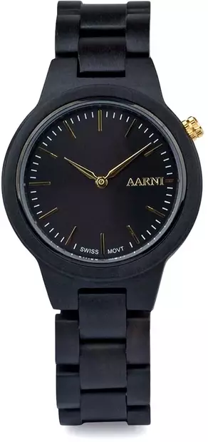 Aarniwood Vega-Eeben - Aarni miesten rannekellot - VEGA-EBONY - 1