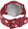 Q&Q N punainen kukkakuvio V08A-002VY - Q&Q miesten rannekellot - V08A-002VY - 3