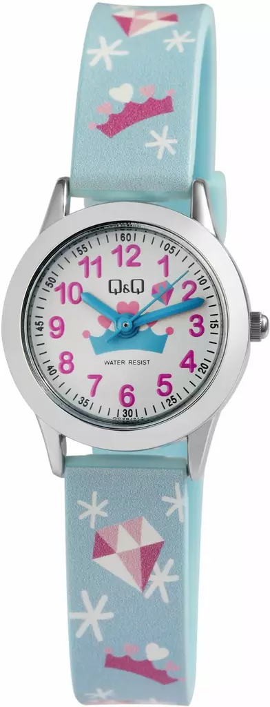 Q&Q Princess kello QC29J314Y edest=C3=A4 - Lasten rannekellot - QC29J314Y - 1