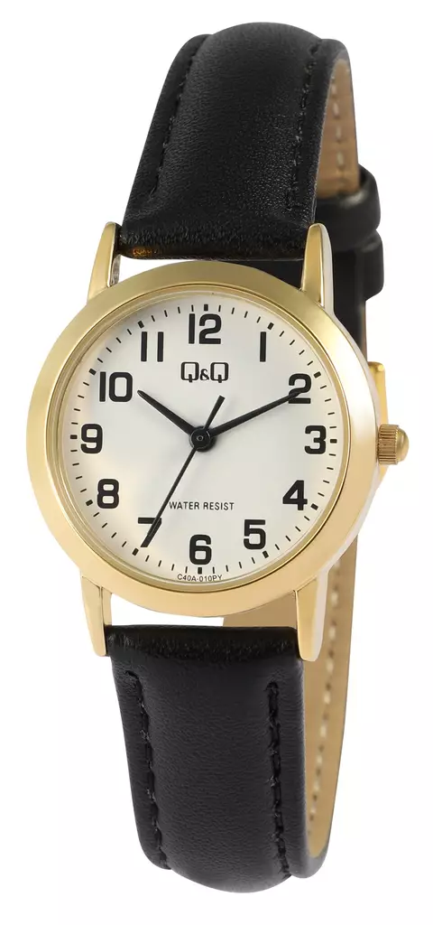Q&Q NAISTEN TERÄSKELLO DBL C40A-010PY - Q&Q Naisten rannekellot - C40A-010PY - 1
