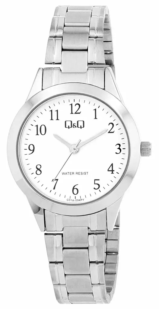 Q&Q N kullattu peruskello - Peruskellot - C01A-004PY - 1