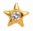 Hammaskoru 3d tähti zirkonilla - Hammaskorut - 3-133Z - 1