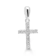 Hopearisti zirkonein 23x11mm - Kaulakorut ja riipukset - S4060Z - 1