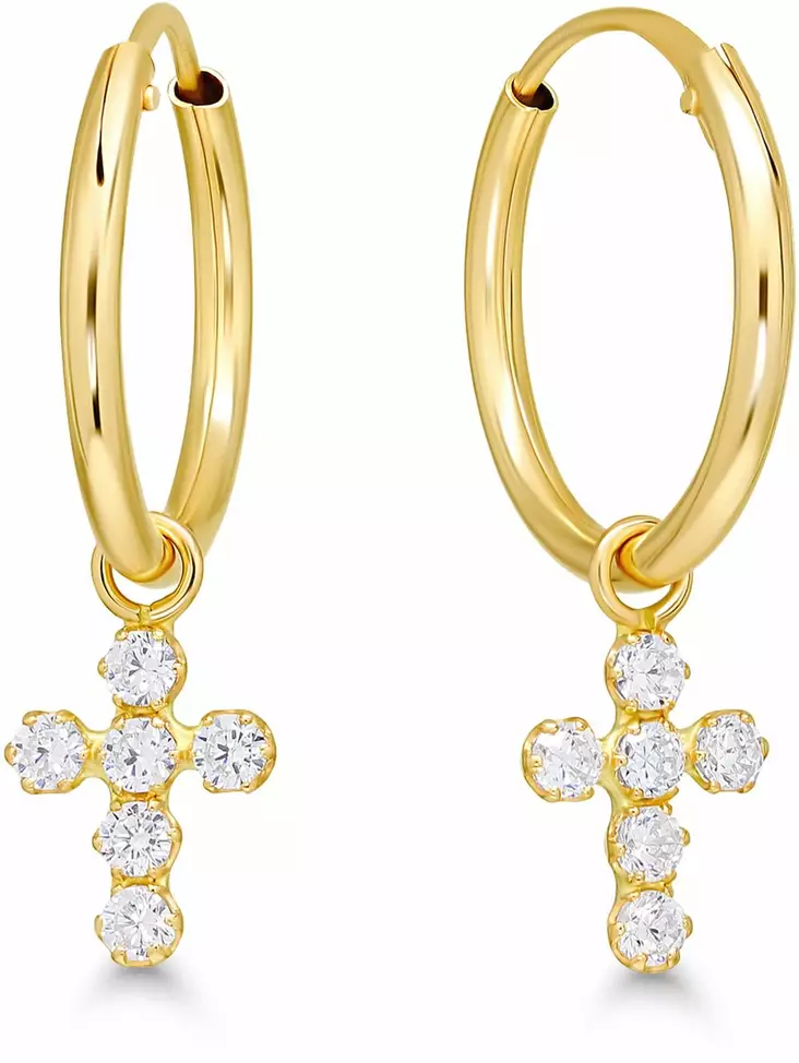 Risti korvakoru kultaa 1124291Z - Korvakorut - 1124291Z - 1