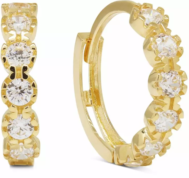 Kultaiset korvarenkaat K-E43345Z - Kultaiset korvakorut - 6-K-E43345Z - 1