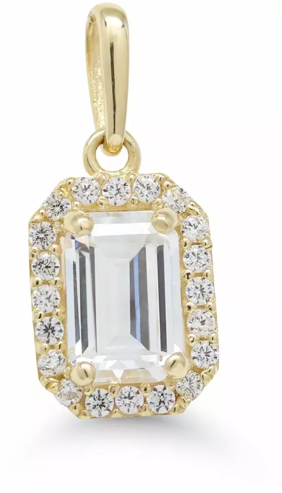 Kultainen riipus zirkoneilla 6-K-P68667Z - Kultaiset riipukset - 6-K-P68667Z - 1