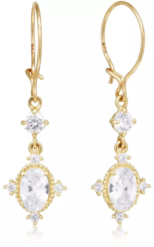 KORVAKORU cz koukku - Kultaiset korvakorut - 6-E11430Z - 1